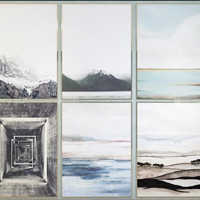 现代 风景画 装饰画 挂画