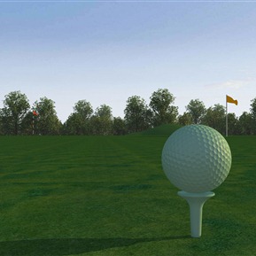 现代 高尔夫球场 高尔夫球