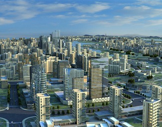 现代 城市 城市规划