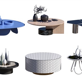 现代 茶几 咖啡桌茶几