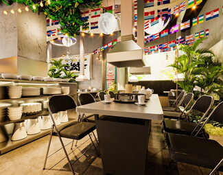 工业LOFT 烤肉店 露营烤肉店