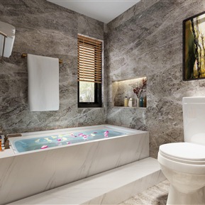 轻奢 卫生间 衣帽间