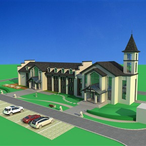 新中式 会所建筑 会所