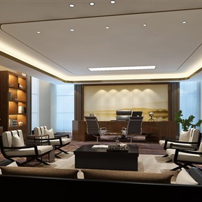 新中式 办公室 经理室