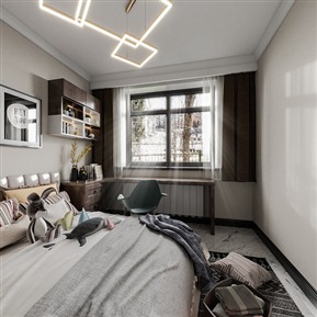 轻奢 卧室 主卧