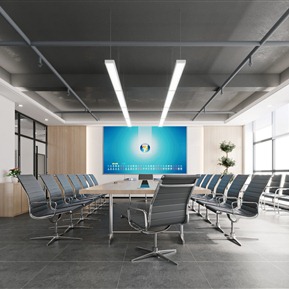 现代 会议室 会议桌椅