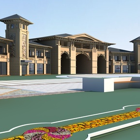 欧式 大门 商业大门