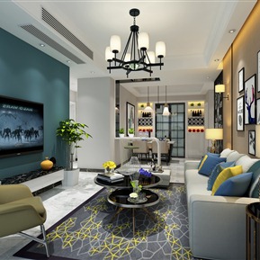 后现代 客厅
