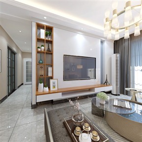 现代 客餐厅 家装