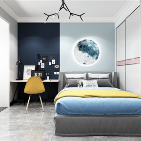 现代 儿童房 男孩房