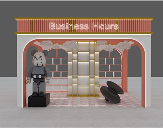 现代产品展示柜