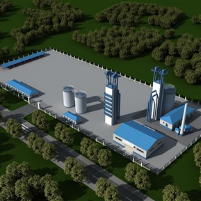 现代 厂房 厂区