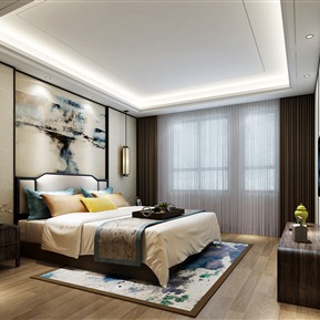 新中式 卧室