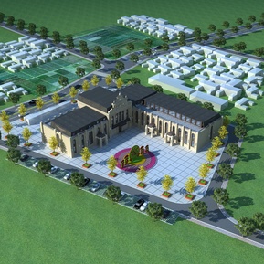 简欧 会所建筑 会所