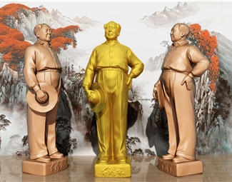 现代毛泽东雕塑