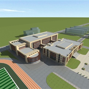 现代 图书馆建筑 图书馆