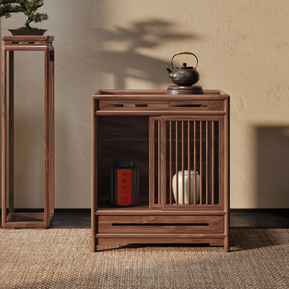 新中式 边柜 茶水柜边柜