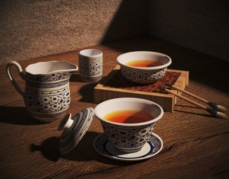 新中式个性茶壶