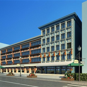 民族风 住宅区 商业住宅