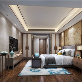 新中式 卧室