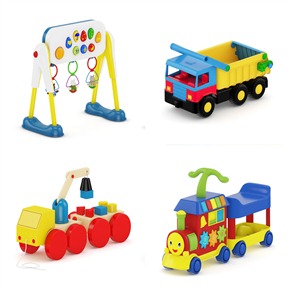 现代 玩具 儿童房玩具组合