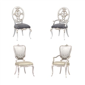 轻奢 餐椅 餐椅组合