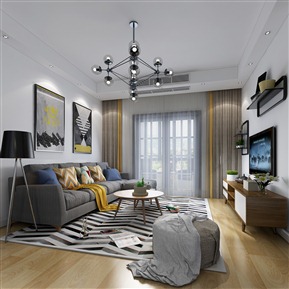北欧 客厅 餐厅