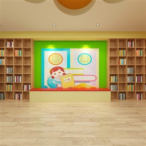 现代 书吧 儿童书吧