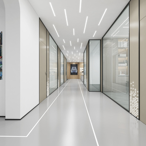 现代 过道 办工公共区