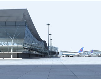 现代机场跑道
