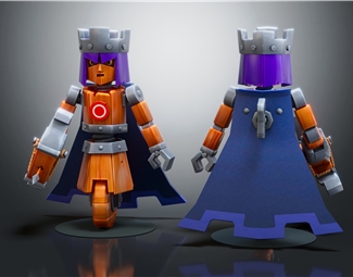 现代动画发条木偶人