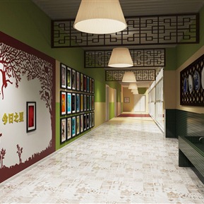 新中式 走廊
