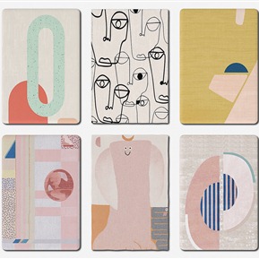 北欧 方形地毯 地毯