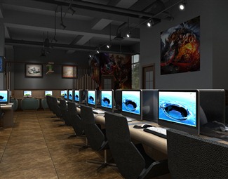 工业LOFT 网吧