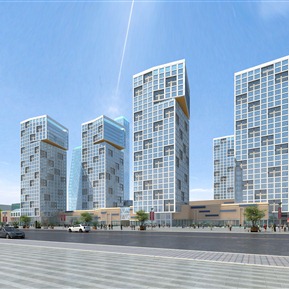 现代 办公楼 公寓办公楼