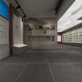 现代 展厅 村史馆展厅