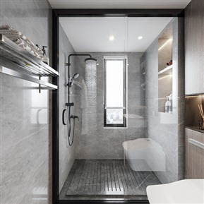 现代 卫生间 卫生间浴室