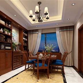 美式 餐厅 客餐厅