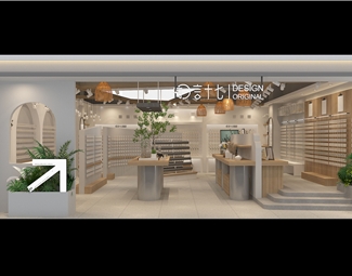 现代展示台