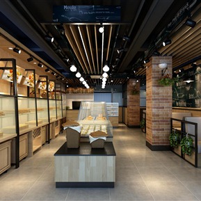 工业LOFT 面包店 面包蛋糕店