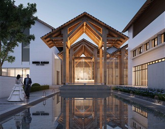 现代 会所建筑 会所酒店