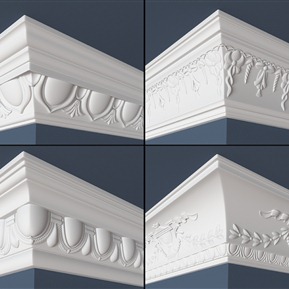 欧式 石膏线 石膏线条脚线五
