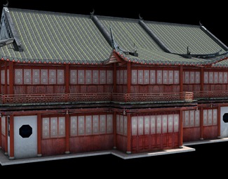 中式 古建 古建房子