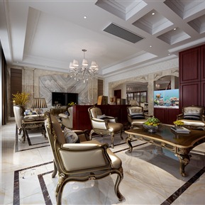 欧式 客厅