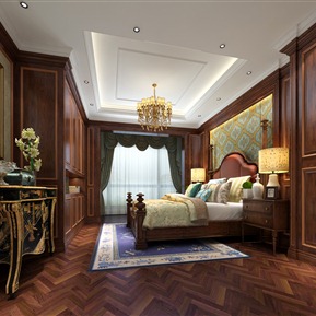 美式 卧室 主卧