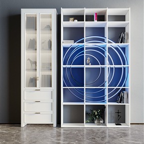 现代 书架 书柜书架