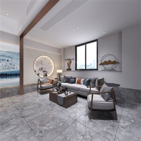 新中式 办公室 老总办公室 经理室 茶桌 办公桌椅 摆件 装饰品