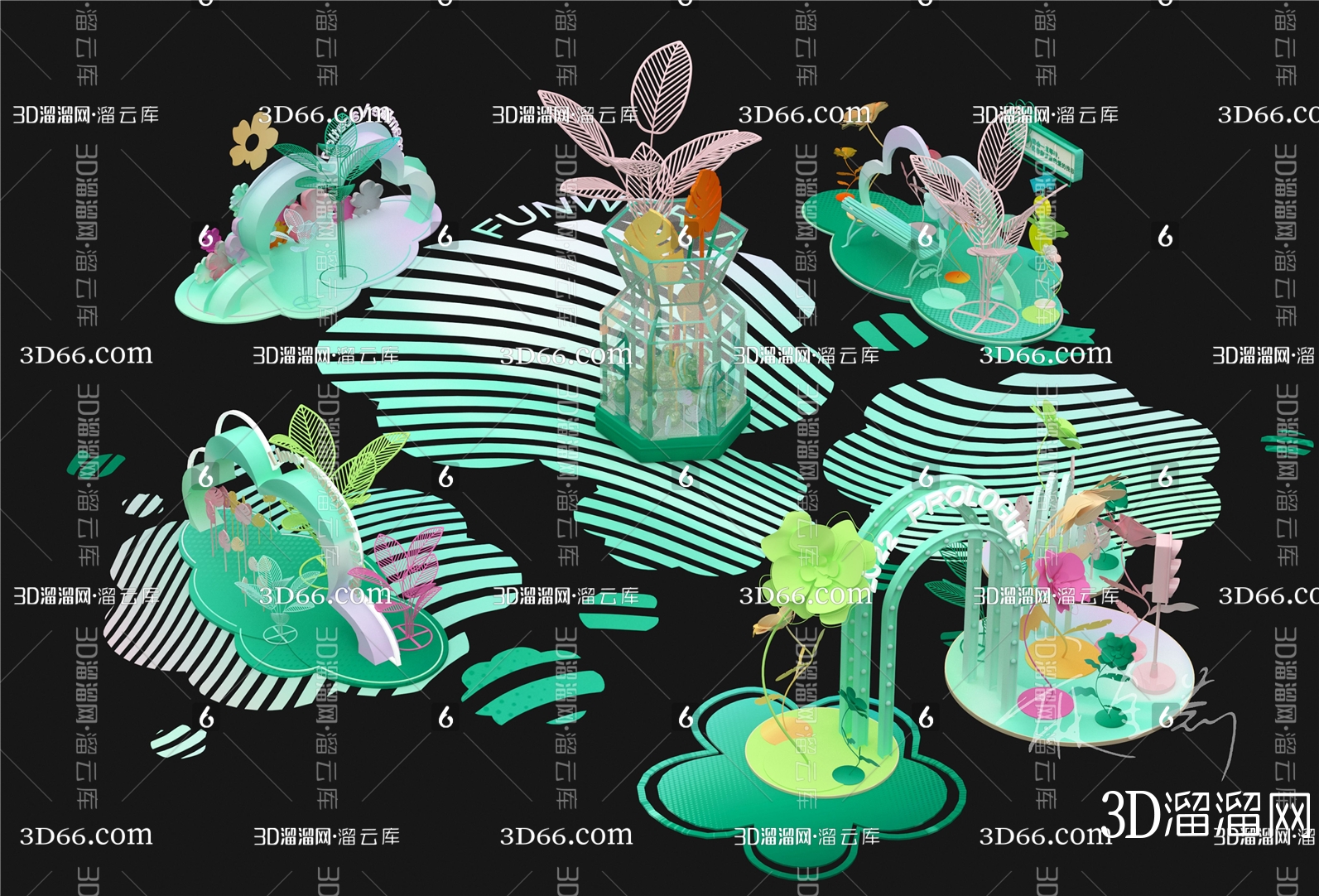 【美陈3D模型下载】-美陈3D模型素材下载_3D溜溜网