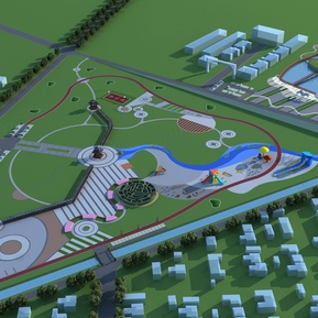 现代 公园 景观公园