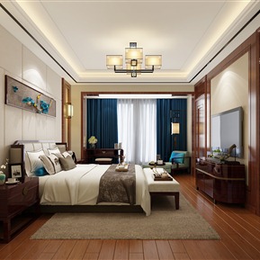 新中式 卧室